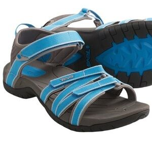 TEVA  Womens Sz 7.5 Tirra Sport Hiking Sandals in Malibu Blue Outdoors